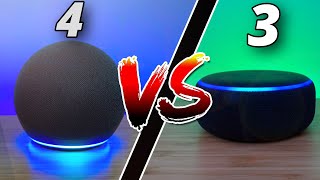 New Amazon Echo Dot 4 vs 3  Should You Upgrade [upl. by Mloc819]