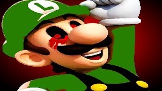 Luigi Game EXE 1END  Indie Horror Moving On Up Download [upl. by Aksehcnarf]