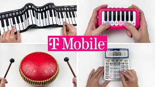 TMobile commercial jingle on cool different instruments [upl. by Rasec]