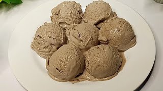 Chocolate ice cream recipe at home  ice cream without condensed [upl. by Carry]