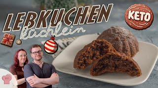 🎄 Schnelle Low Carb LebkuchenKüchlein  Perfekt für Weihnachten [upl. by Killie]