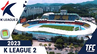 K League 2 Stadiums 2023  TFC Stadiums [upl. by Alber]