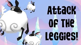 Animal Jam ATTACK OF THE LEGGIES [upl. by Bekki]