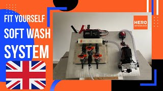 UK Softwash Equipment Just Connect A Battery And Start Your Business [upl. by Harry764]