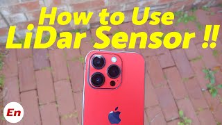 iPhone 14 Pro Max amp iPhone 14 Pro How to Use LiDar Sensor ALL You Need to Know [upl. by Gonzalez]