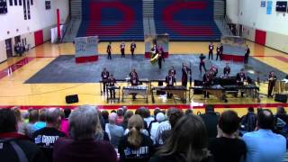 Buffalo High School Drumline  Dassel  Cokato HS 2013 [upl. by Etnahsa]