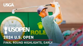 2024 US Open Highlights Final Round Early [upl. by Ycram283]