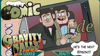 comic de gravity falls edit español latino [upl. by Losiram]