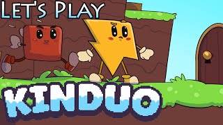 Kinduo  Puzzle Platformer  Blind Lets Play  Full Game 30 Stages plus Secret Stage [upl. by Zingg593]