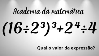 🔥 MATEMÁTICA BÁSICA  Qual o valor da expressão [upl. by Wini732]