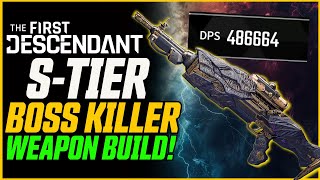 The BEST Boss Killing Weapon 500K DPS  The First Descendant Tamer Weapon Build Guide [upl. by Drusy]