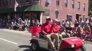 Maine Annual Lobster Festival Rockland Maine Parade 2 1 Aug 2015 [upl. by Enelrahs]