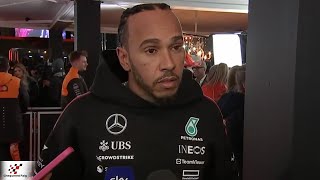 Lewis Hamilton It is what it is  Post Qualifying Interview Las Vegas GP 2024 [upl. by Nylaehs]