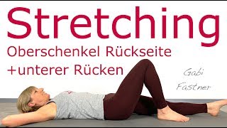 ➿24 min Beweglichkeit für hintere Beinmuskulatur Hüfte und Rücken  ohne Geräte am Boden [upl. by Steinke]