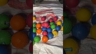 Rubber Cricket Balls Manufacturing In India  Rubber Balls Manufacturers [upl. by Zulaledairam]