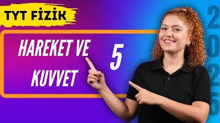 Newton Hareket Yasaları  Hareket ve Kuvvet 5  27 Günde Tyt Fizik Kampı  7 Gün [upl. by Favin]