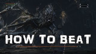 Bloodborne How to Beat Amygdala BOSS Defiled Chalice Dungeon [upl. by Ydnas]