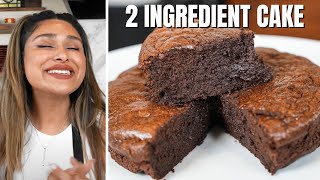 How to Make the Most Amazing amp Easiest Chocolate Cake of All Time with 2 Ingredients [upl. by Jerrilyn]