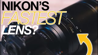 The FASTEST Nikkor Lens TO DATE Nikon Z 58mm f095 S Noct [upl. by Lauraine]