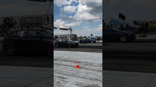 Audi vs Bmw Drag Race shorts [upl. by Westbrooke267]