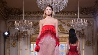 Georges Hobeika  Haute Couture Spring Summer 2024  Full Show [upl. by Reifinnej]