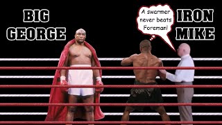 George Foreman 🆚 Mike Tyson  The Fight That Never Happened 🥊 [upl. by Anabella738]