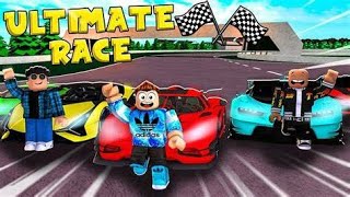 Completing Every Race in Car Dealership Roblox [upl. by Sesom]