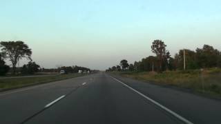 HWY 401  ONTARIOQUEBEC BORDER  AUTOROUTE 20 [upl. by Ycaj]