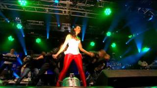 Alesha Dixon Live Lets Get Excited Radio 1 Big Weekend 2009 [upl. by Ellehsal]