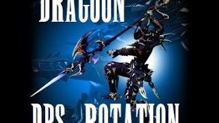 Final Fantasy XIV  Neos Guide  Dragoon DPS Lvl 50 Rotation guide Outdated [upl. by Letsou865]