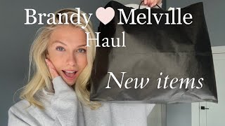 Whats new at Brandy Melville Model try on haul [upl. by Mischa984]