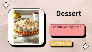 Recipe Lemon Meringue Pie [upl. by Alessig]