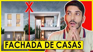 FACHADA DE CASAS – COMO SERIA CASAS MODERNAS  FRENTE DE CASAS SIMPLES E BONITAS [upl. by Aerdnna]