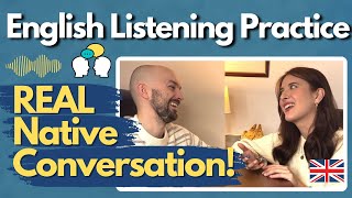 English Listening Practice 1  Real Native Conversation B2C1 [upl. by Baggs]