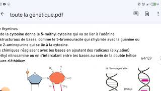 GÉNÉTIQUE 🧬 Réparation de lADN [upl. by Sutherland]