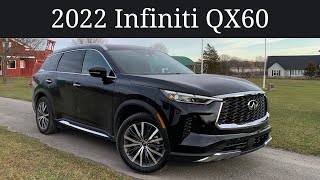 First Drive  2022 Infiniti QX60  New amp Improved [upl. by Orwin]