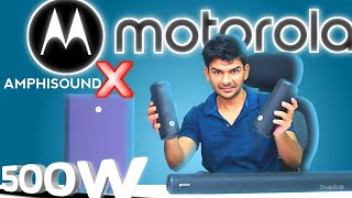 Real SURROUND  Motorola AmphisoundX Vibe 500W 51 Dolby soundbar [upl. by Habeh68]