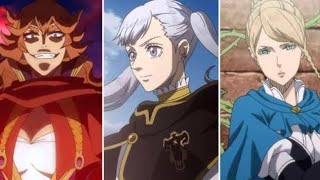 Queens of Combat Black Clovers Top 10 Female Warriors anime blackclover top10 [upl. by Eade]