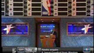 Warriors Draft Stephen Curry [upl. by Candra]