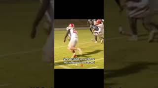 He was bouta go the WRONG WAY😂🔥youtubeshorts football footballshorts highschoolfootball [upl. by Kcired]