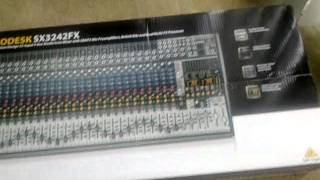 BEHRINGER EURODESK SX3242FX MIXER  PART 2 [upl. by Nyvets]