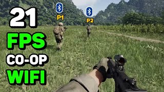 21 Offline FPS Local Multiplayer Games For Android Ios 2024 WIFILanBluetooth [upl. by Weikert]