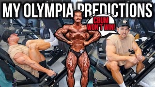 CBUM Wont Win  My Olympia Predictions  Huge Leg Workout  Prep EP 11 [upl. by Leeban]