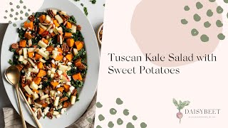 Tuscan Kale Salad Recipe [upl. by Thordis]