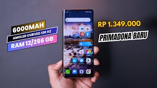 RAJA HP 1 JUTAAN NGAMUK  AMOLED CURVED 120 HZ 6000mAh RAM 12256 GB  HP SEJUTAAN TERBAIK 2024 [upl. by Urata]