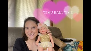 Temu Haul Time  Jewelry bunnies reborns storage amp more [upl. by Ranie]