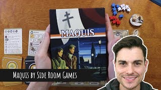 Maquis 2019 Edition Review Rule Explanation amp Gameplay [upl. by Amein428]