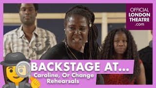 EXCLUSIVE First Look at Caroline Or Change Rehearsals [upl. by Yup]