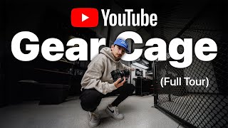 How I Organize My Camera Gear  Gear Cage Tour 2024 [upl. by Ybur]