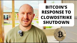 Bitcoins Reaction to the ClowdStrike Shutdown [upl. by Froehlich]